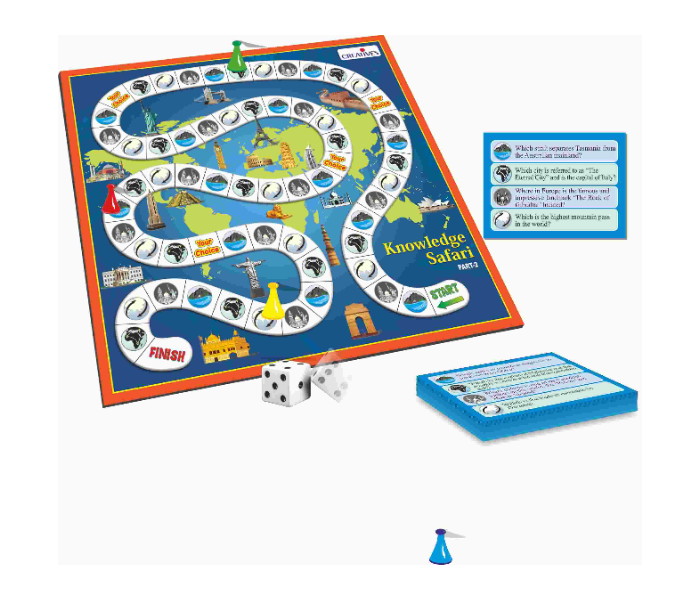 JMsouq Creative Educational CE00228 Knowledge Safari Part 2 Educational Game for Kids - Zoom Image 2