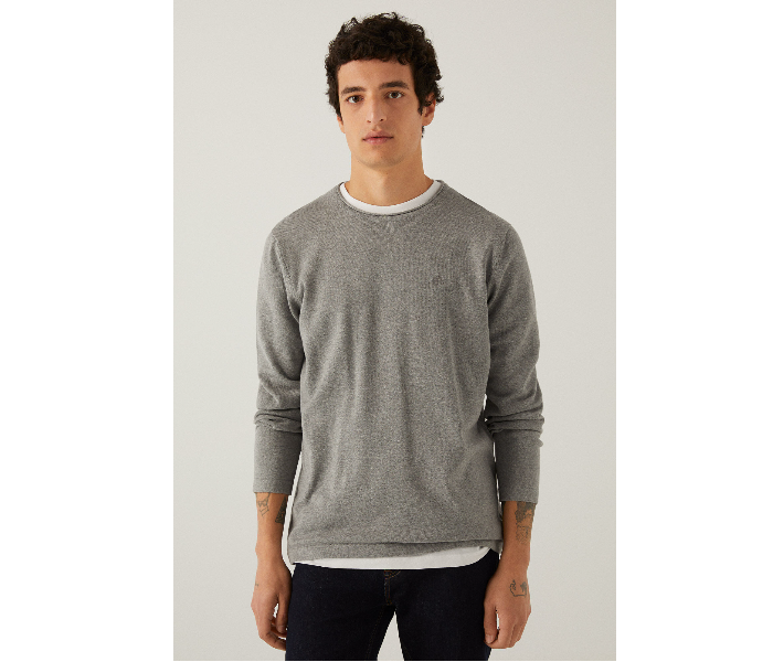 Springfield 140938746 Small Knitwear for Men - Grey - Zoom Image 1