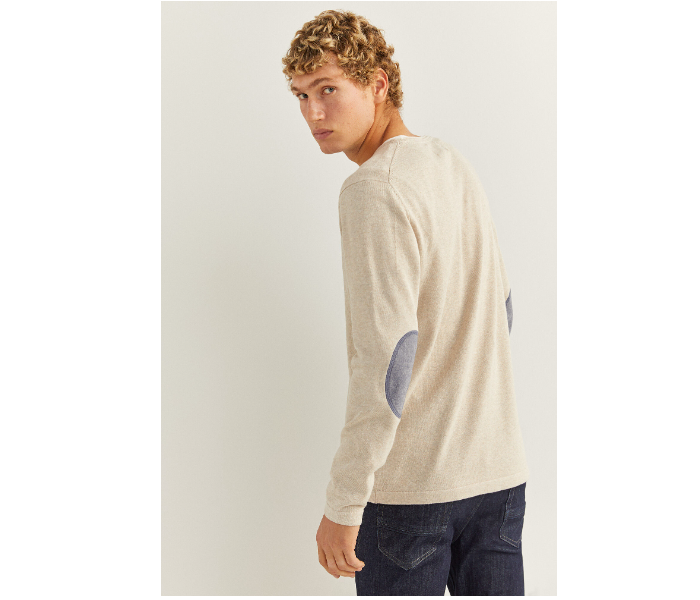 Springfield 140938751 XXL Knitwear for Men - Beige - Zoom Image 3