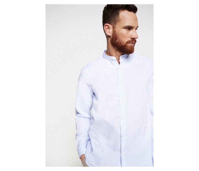 Springfield 150342114 XXL Shirts For Men - Medium Blue - Zoom Image 3