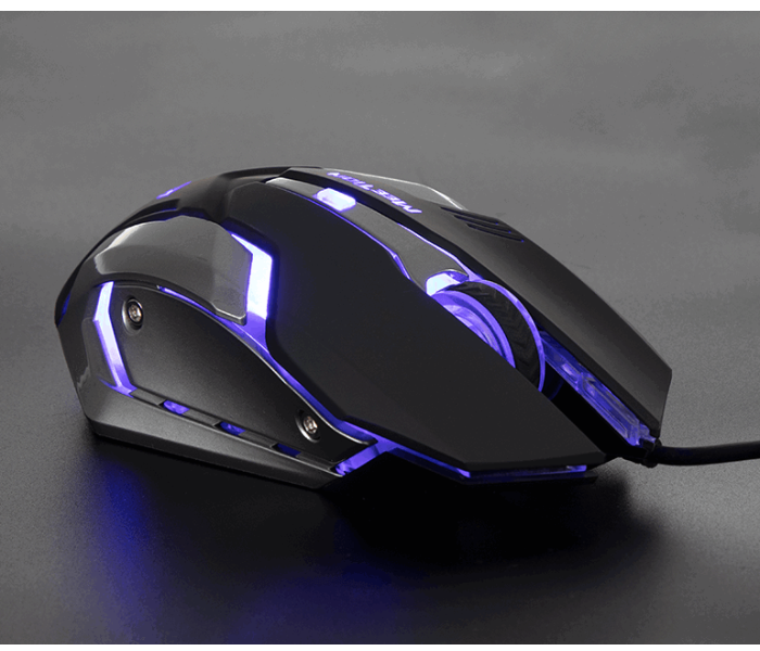 Meetion M915 USB Corded Entry Level Backlit Gamer Mouse - Black - Zoom Image 3