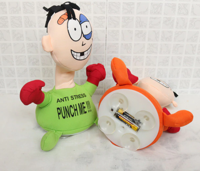 FN-PUNCH ME Anti Stress Toy for Hitting Little Kids Creative Electric Decompression Doll Kinetic Interactive Plush Toys - Zoom Image 4