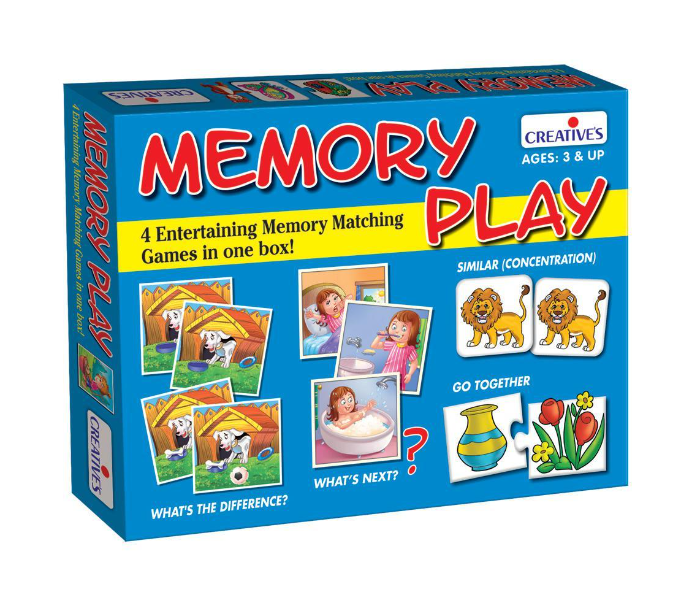 JMsouq Creative Educational CE00665 Memory Play Educational Game for Kids - Zoom Image 1