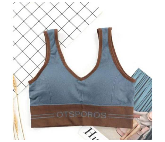 Set of 6 Pieces D3023 Free Size Womens Sports Workout Vest Padded Bras - Zoom Image 5