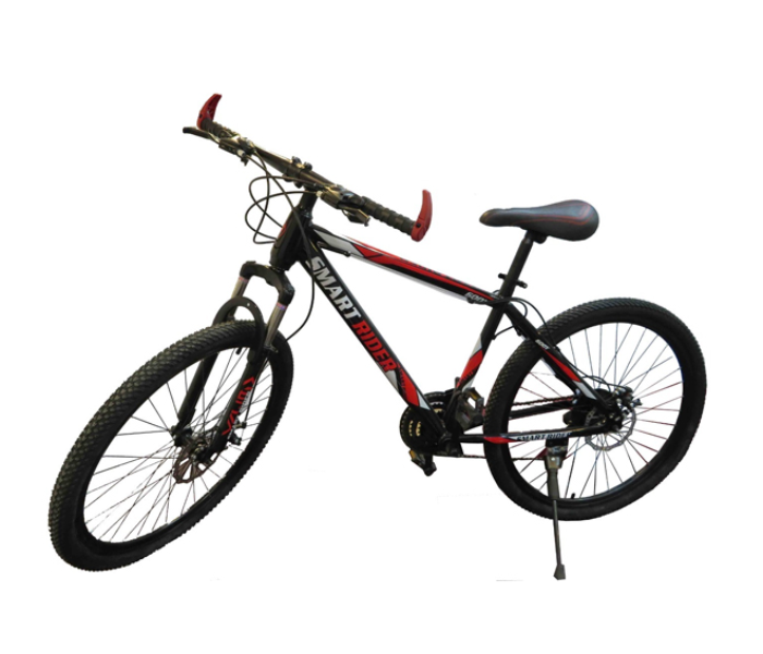 New Year Centre Wt-900-26 Fashion Riding 26 Inch Bicycle - Red and Black - Zoom Image