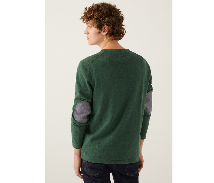 Springfield 140938727 Large Knitwear for Men - Green - Zoom Image 2