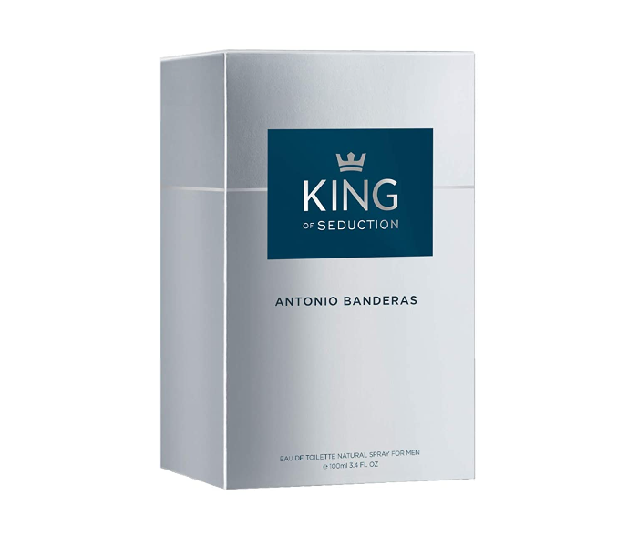 Antonio Banderas 100ml King of Seduction Eau De Toilette Spray for Men - Zoom Image 3