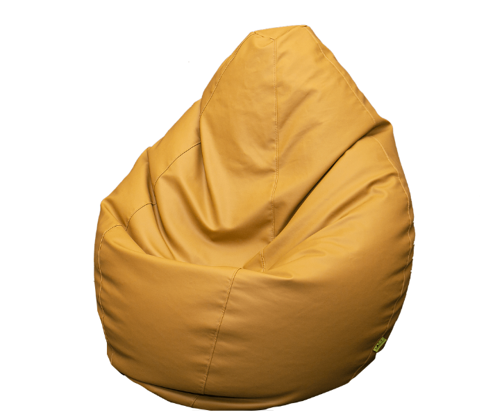 Lazy Panda EGOLAXXXL XXXL Eco Leather Bean Bag - Gold - Zoom Image