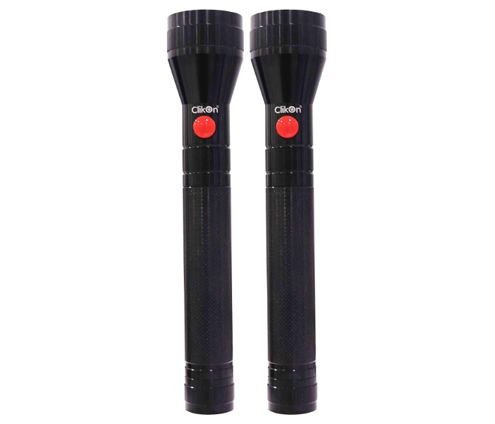 Clikon CK5502 2 in 1 Flashlight 2 Pieces - Black - Zoom Image