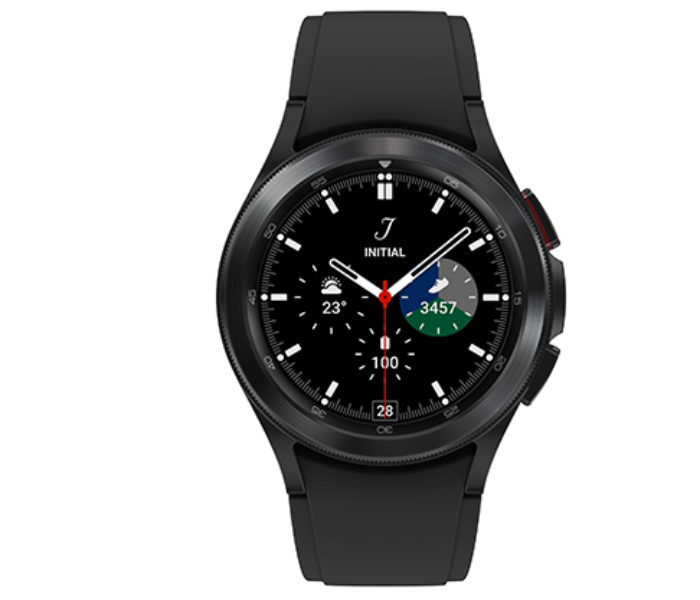 Samsung R890 Galaxy Watch4 Classic 46mm Bluetooth Smartwatch - Black - Zoom Image 1