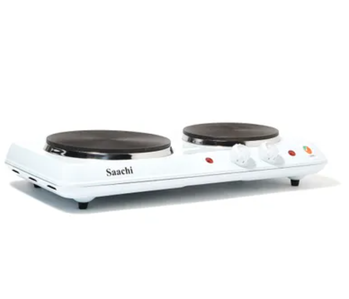 Saachi HP6207 2250W Double Hot Plate - White - Zoom Image 3