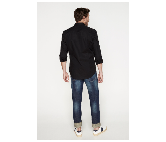 Springfield 150341301 XS Shirts For Men - Black - Zoom Image 3