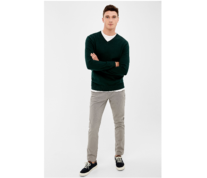 Springfield 140661220 XXL Knitted Jumper for Men - Black - Zoom Image 1