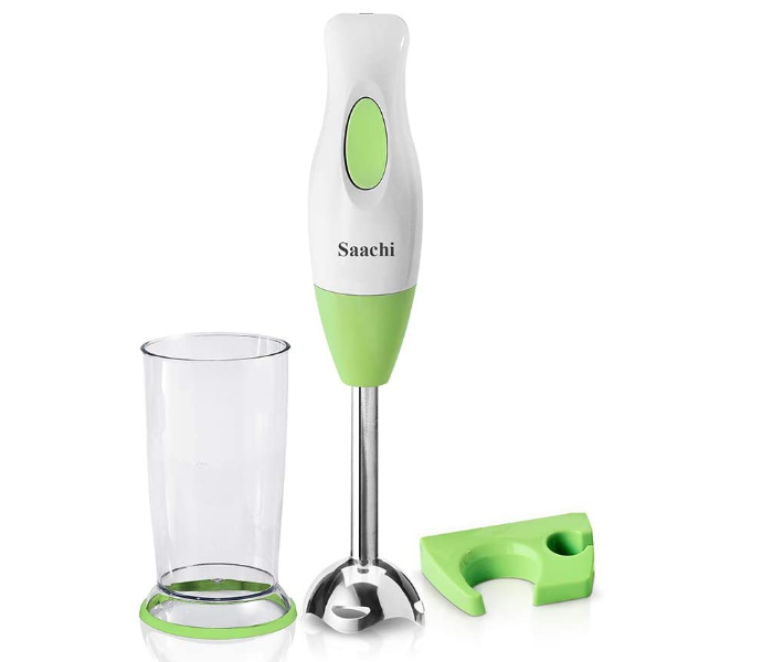 Saachi CH-4256 200W 700ml Hand Blender with Plastic Jar - Green - Zoom Image 1