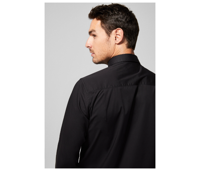 Springfield 150483501 XS Shirts for Men - Black - Zoom Image 3