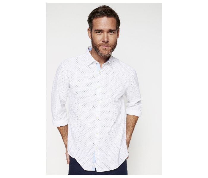 Springfield 150340599 XXL Shirts For Men - White - Zoom Image 1