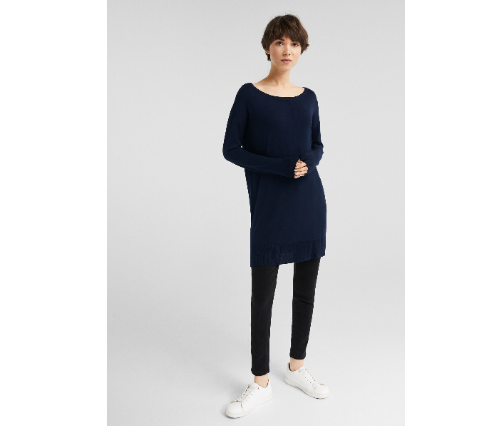 Springfield 133549919 XL Long Sleeve Knitwear For Women - Blue - Zoom Image 1