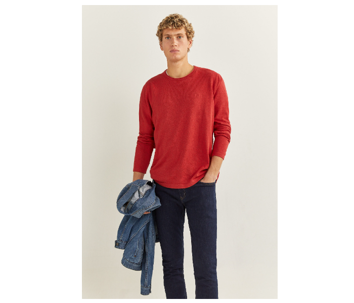 Springfield 140938762 XXL Knitwear for Men - Red - Zoom Image 1