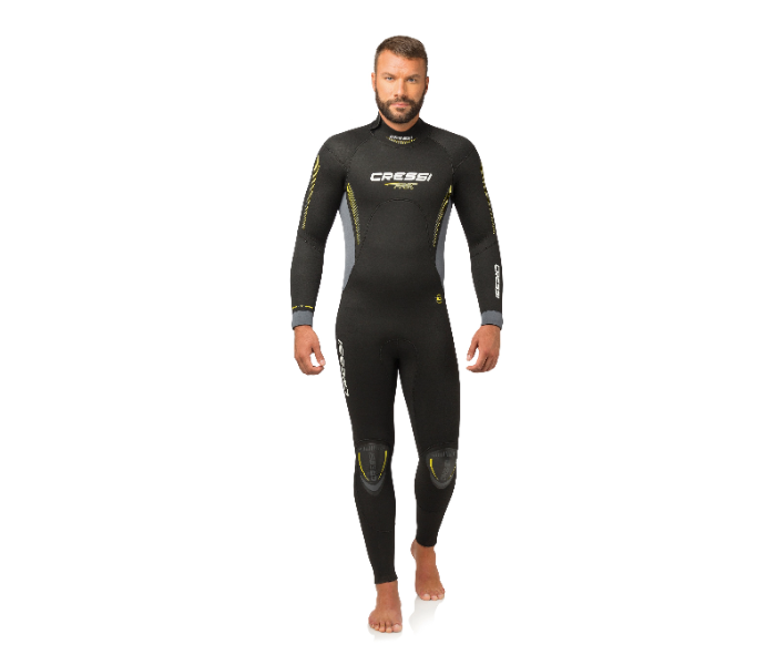 Cressi Morea 5mm Premium Fast Wetsuit for Men - Black - Zoom Image