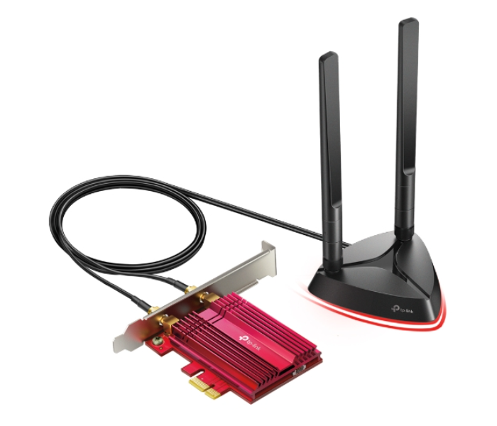 TP-Link Archer TX3000E AX3000 Wi-Fi 6 Bluetooth 5.0 PCIe Adapter - Black - Zoom Image 2