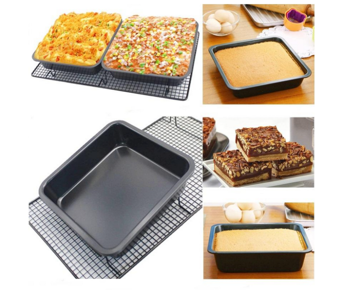 Non-Stick Cake Mould Tray - Black - Zoom Image 2