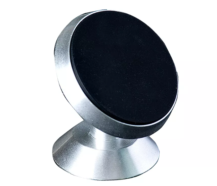 Magnetic 360 Rotating Car Holder - Silver - Zoom Image