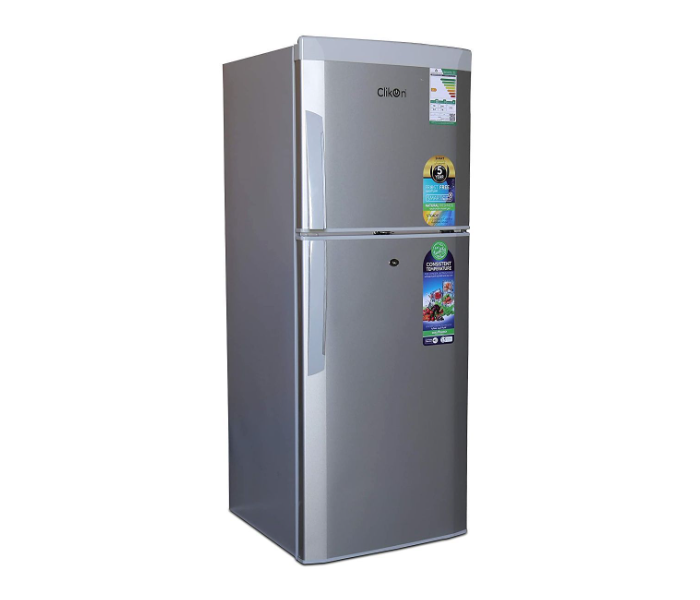 Clikon CK6027 322 Liters Refrigerator - Silver  - Zoom Image