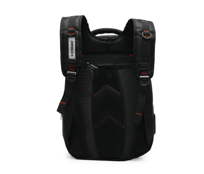 Star Gold SG-BP220 18 Inch Laptop Backpack - Red and Black - Zoom Image 5