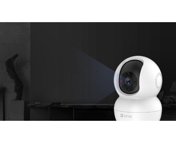 EZVIZ CS-TY2-B0-1G2WF Motion-Tracking Master WIFI PT Camera - White - Zoom Image 4