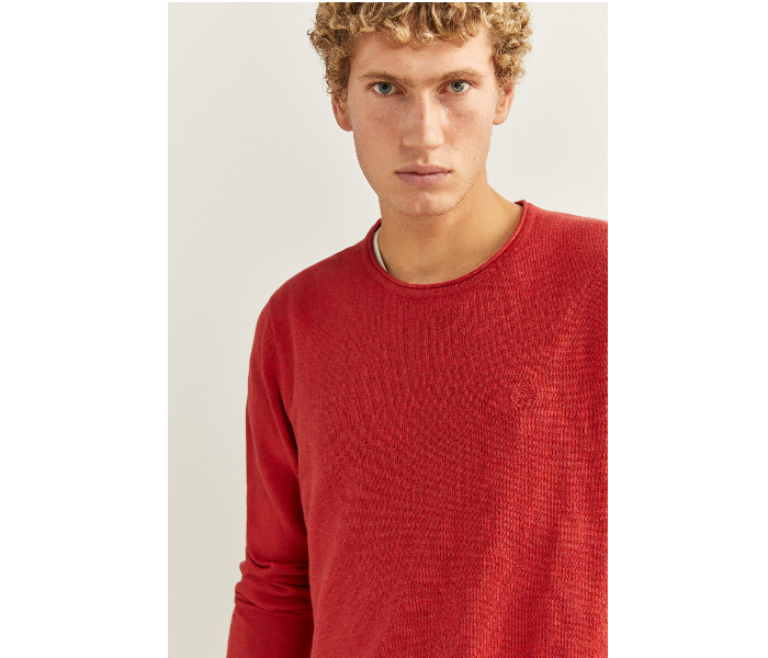 Springfield 140938762 XXL Knitwear for Men - Red - Zoom Image 4