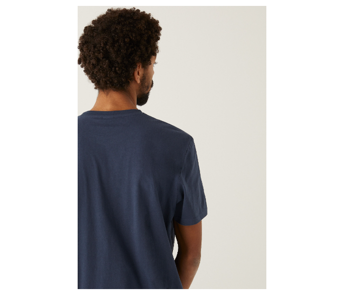 Springfield 024991212 XXL Tshirt for Men - Medium Blue - Zoom Image 3