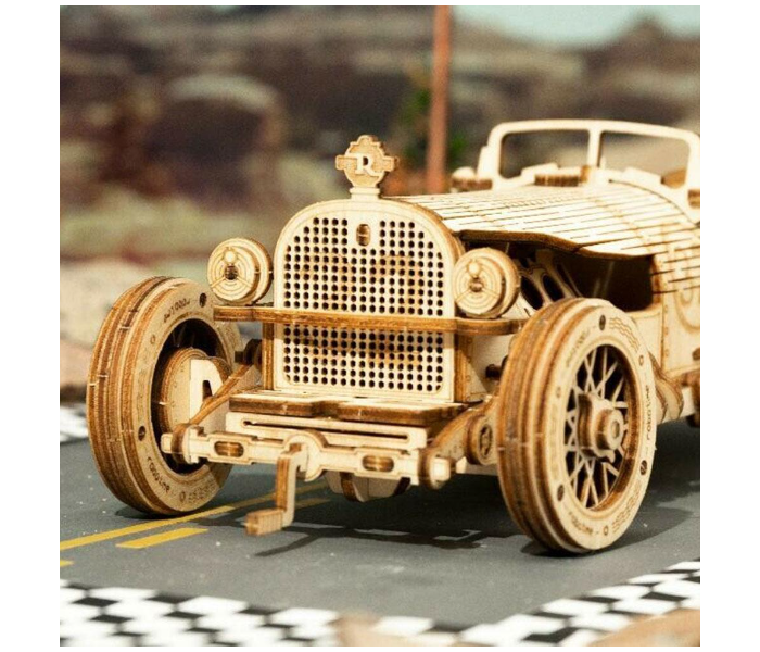 Locomotive Machinery Gear Wooden Model Kit 3D Wooden Puzzle CAR -Wood  - Zoom Image 1