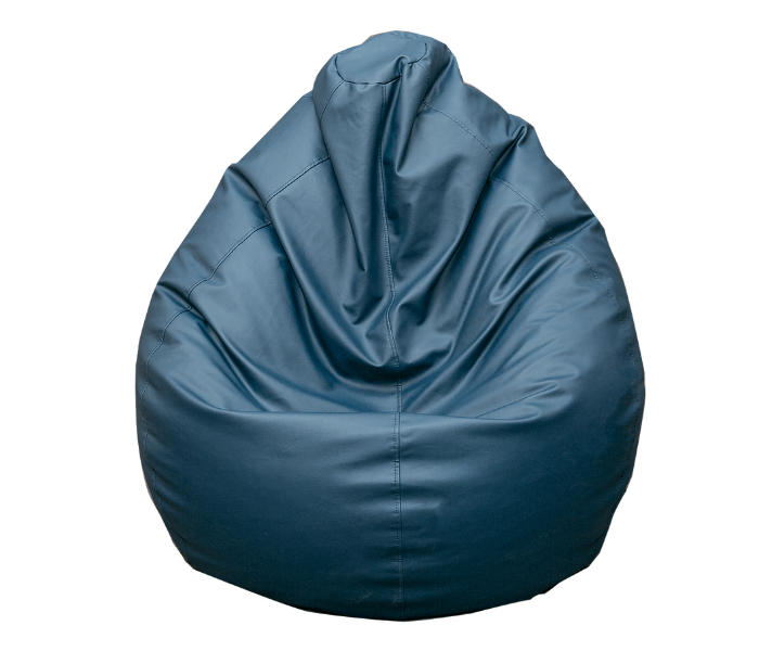 Lazy Panda EBLUXL XL Eco Leather Bean Bag - Blue - Zoom Image