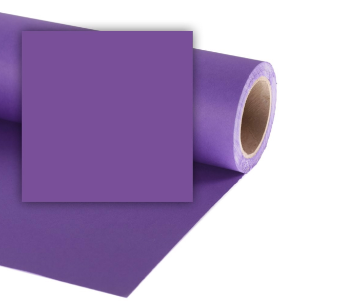 Manfrotto Colorama 2.72 X 11 Meter Paper Background - Royal Purple - Zoom Image 1