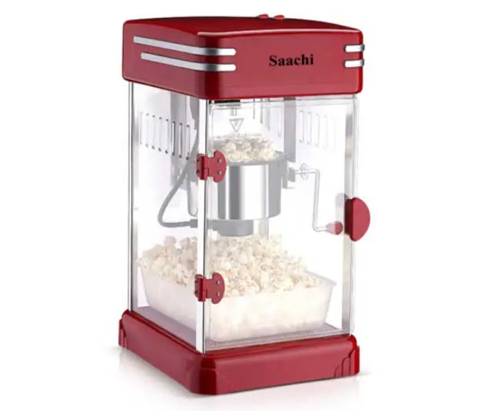 Saachi PM2203 Electric Popcorn Maker - Red - Zoom Image