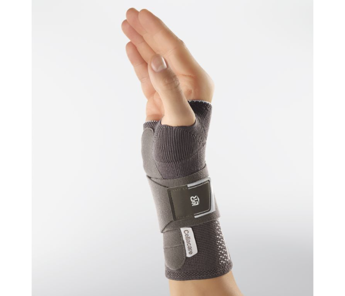 Lohmann and Rauscher 2177018300 Size 1 Cellacare Manus Comfort Active Wrist Support for Left Hand - Grey - Zoom Image 1