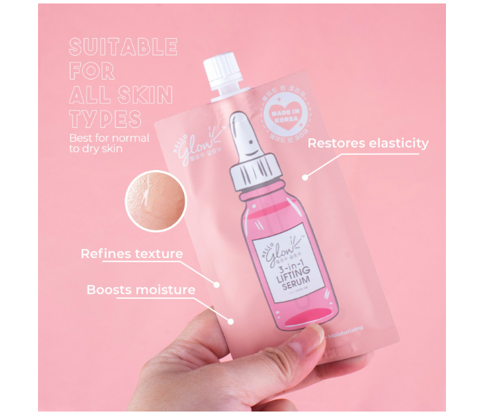 Hello Glow 20g 3-In-1 Lifting Serum - Made In Korea - Zoom Image 1