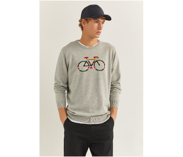 Springfield 141960946 XL Knitwear for Men - Grey - Zoom Image 1