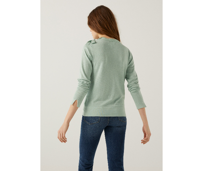 Springfield 133967223 XL Knitwear for Women - Green - Zoom Image 4