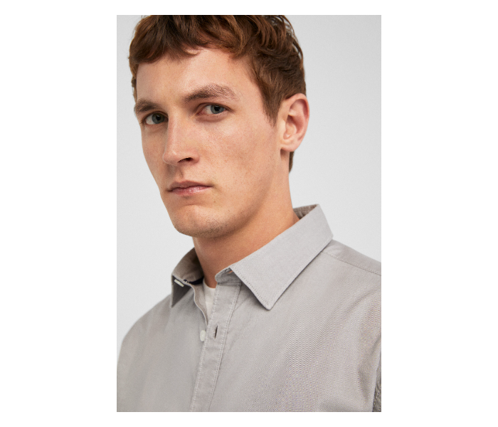 Springfield 150545990 Small Shirts for Men - Grey - Zoom Image 4