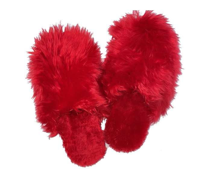 Casual LFC112 US 08 Daily Wear Soft Flat Home Slippers for Women - Red - Zoom Image