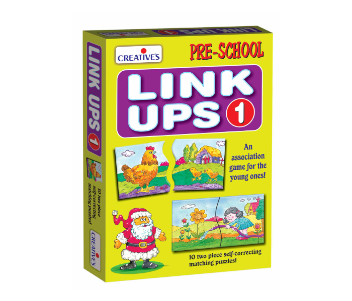 JMsouq Creative Educational CE00732 Link Ups 1 Puzzles Educational Game for Kids - Zoom Image 1