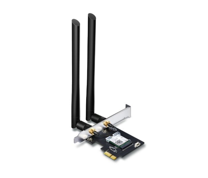 TP-Link AC1200 WiFi Bluetooth 4.2 PCIe Adapter Archer T5E - Black - Zoom Image 1