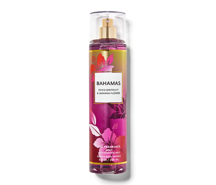 Bath and Body Works 236ml Bahamas Passionfruit and Banana Flower Fine Fragrance Mist - Zoom Image