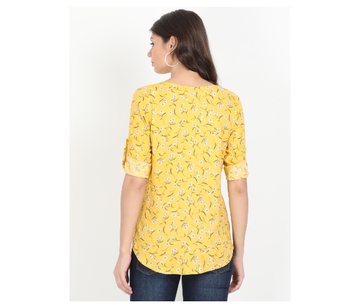 Kaia SK01ST0005LYL005 XL Casual Top for Women - Yellow - Zoom Image 3