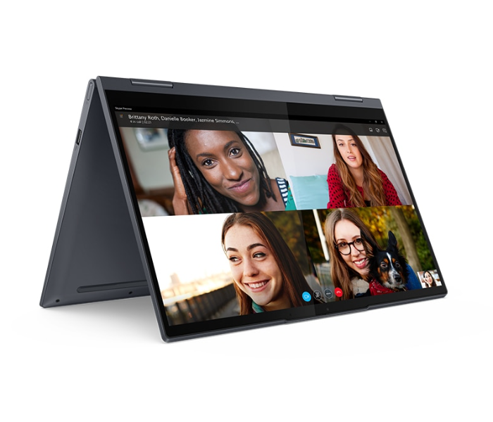 Lenovo Yoga 7 82BH008XAX 14 Inch FHD Intel Core i7-1165G7 Processor 16GB RAM 1TB SSD Intel Integrated Graphics Windows 10 Home Convertible Laptop - Grey - Zoom Image 4