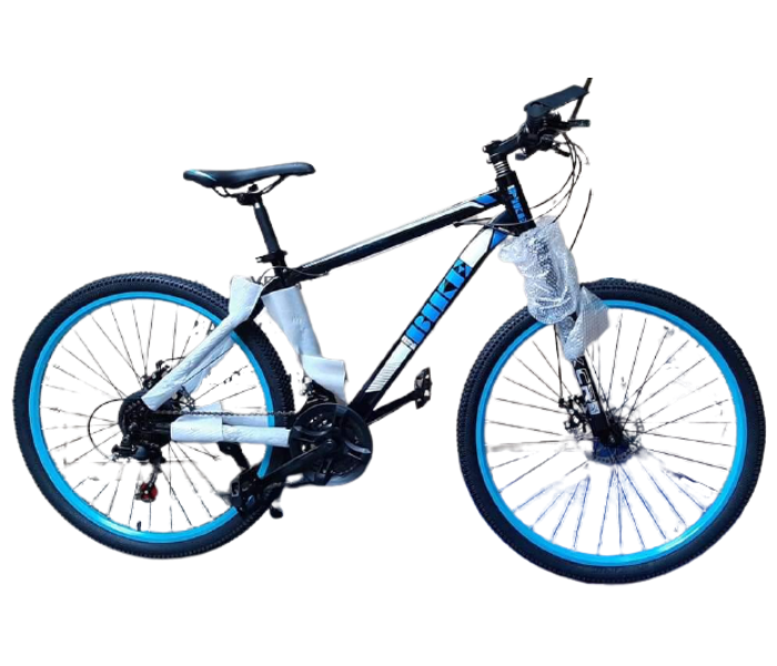 New Year Centre Wt-900-26 Fashion Riding 26 Inch Bicycle - Black and Blue - Zoom Image