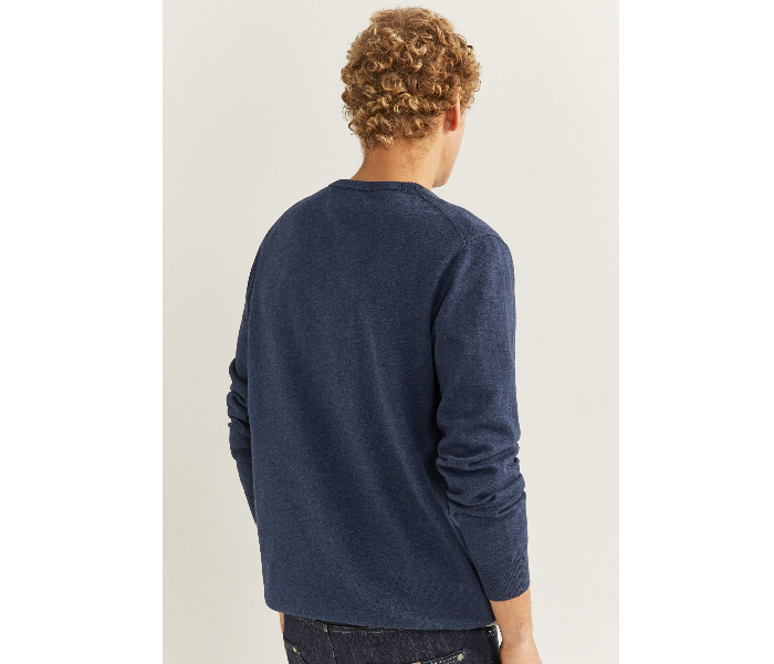 Springfield 141960911 Large Knitwear for Men - Dark Blue - Zoom Image 3