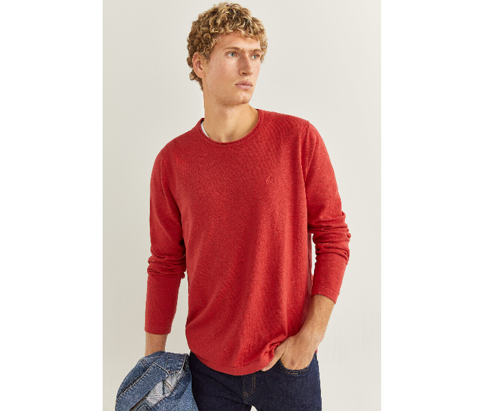 Springfield 140938762 XXL Knitwear for Men - Red - Zoom Image 2