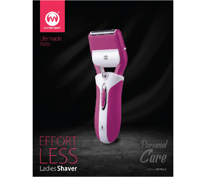 Microdigit MP784LS Effort Less Ladies Shaver - Pink - Zoom Image 3